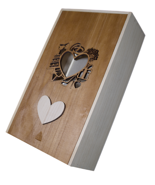 Wijnkistje Love