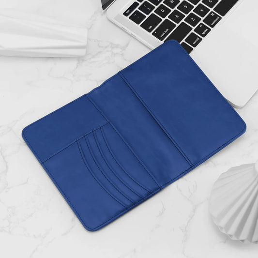Luxe LaseretteⓇ Paspoorthouder Marine Blauw (inclusief graveren!)