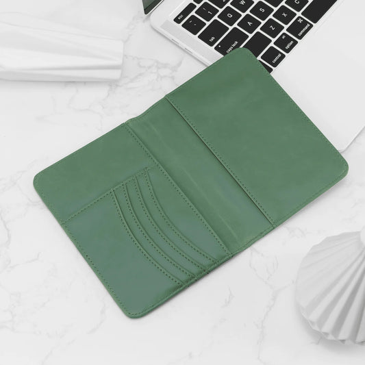 Luxe LaseretteⓇ Paspoorthouder Groen (inclusief graveren!)