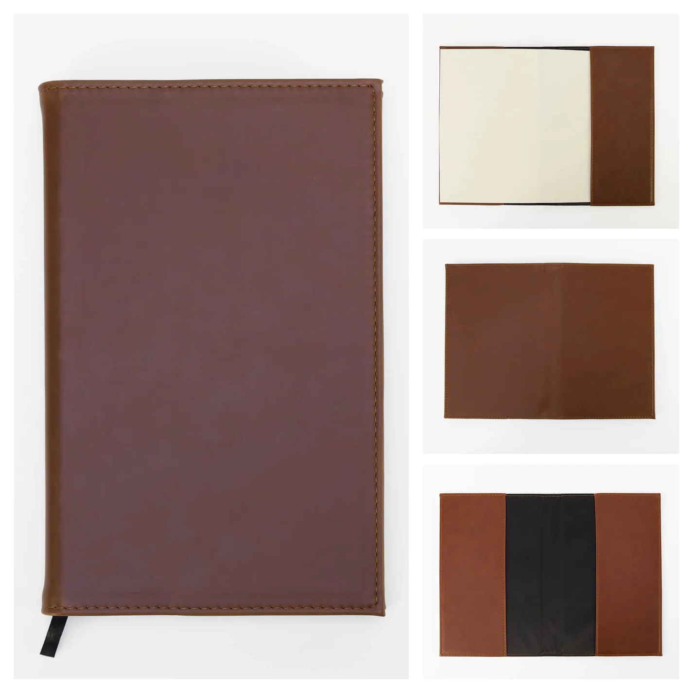 LaseretteⓇ Luxe Notitieboek Bruin (inclusief graveren naam en logo!)