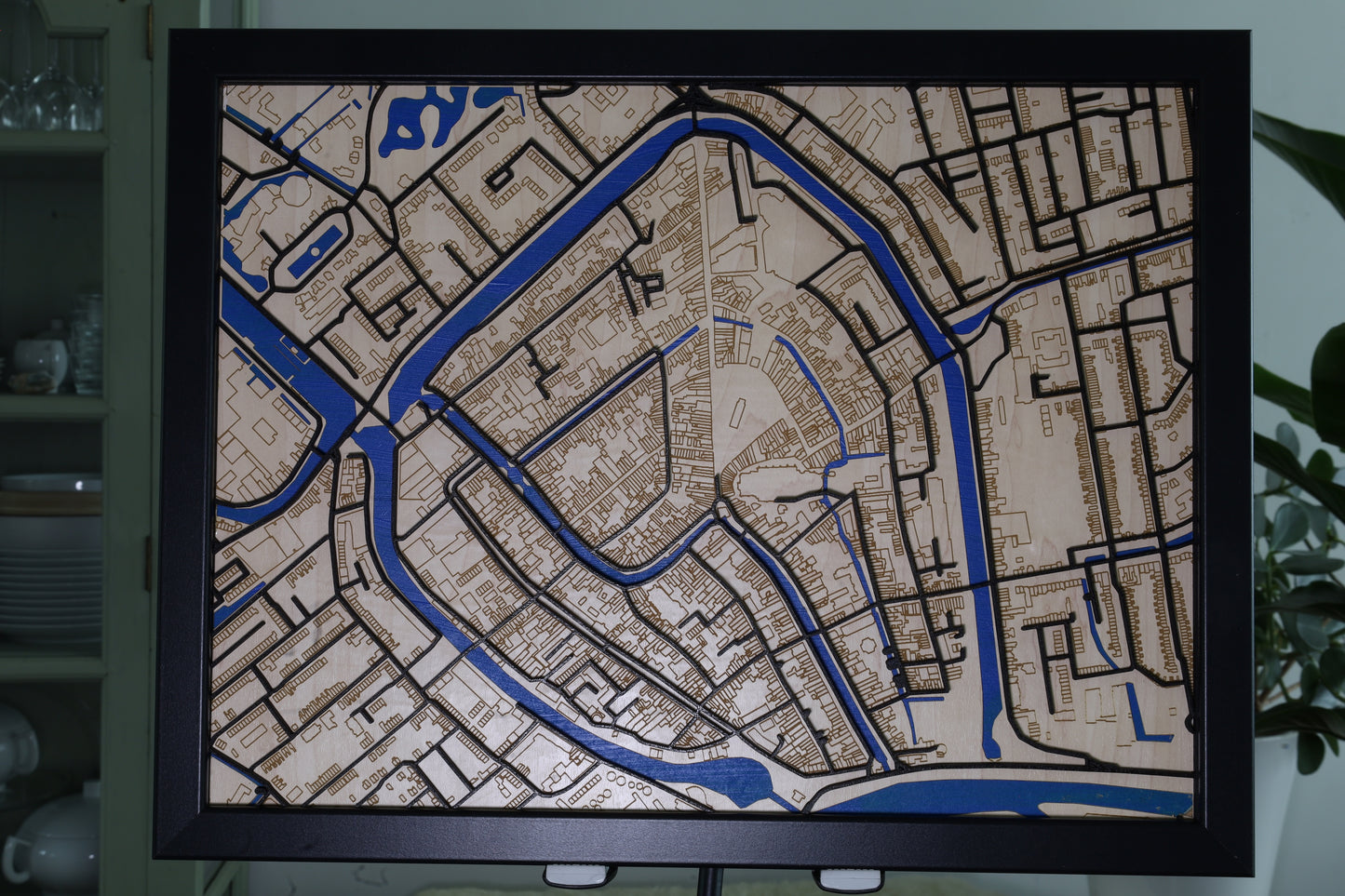 Wood 3D Map of Gouda
