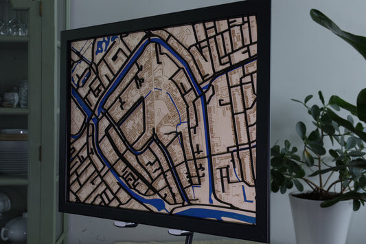 Wood 3D Map of Gouda