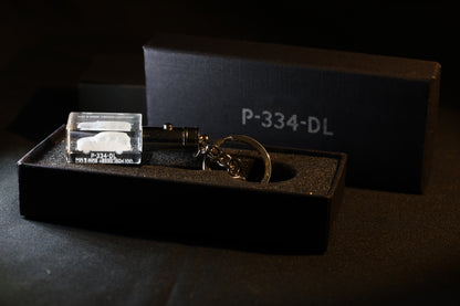 Kristall-Schlüsselanhänger mit 3D-Gravur Ihres Motorrads oder Autos