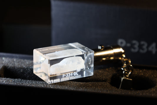 Kristal Sleutelhanger met 3D Gravure van Jouw Motor of Auto