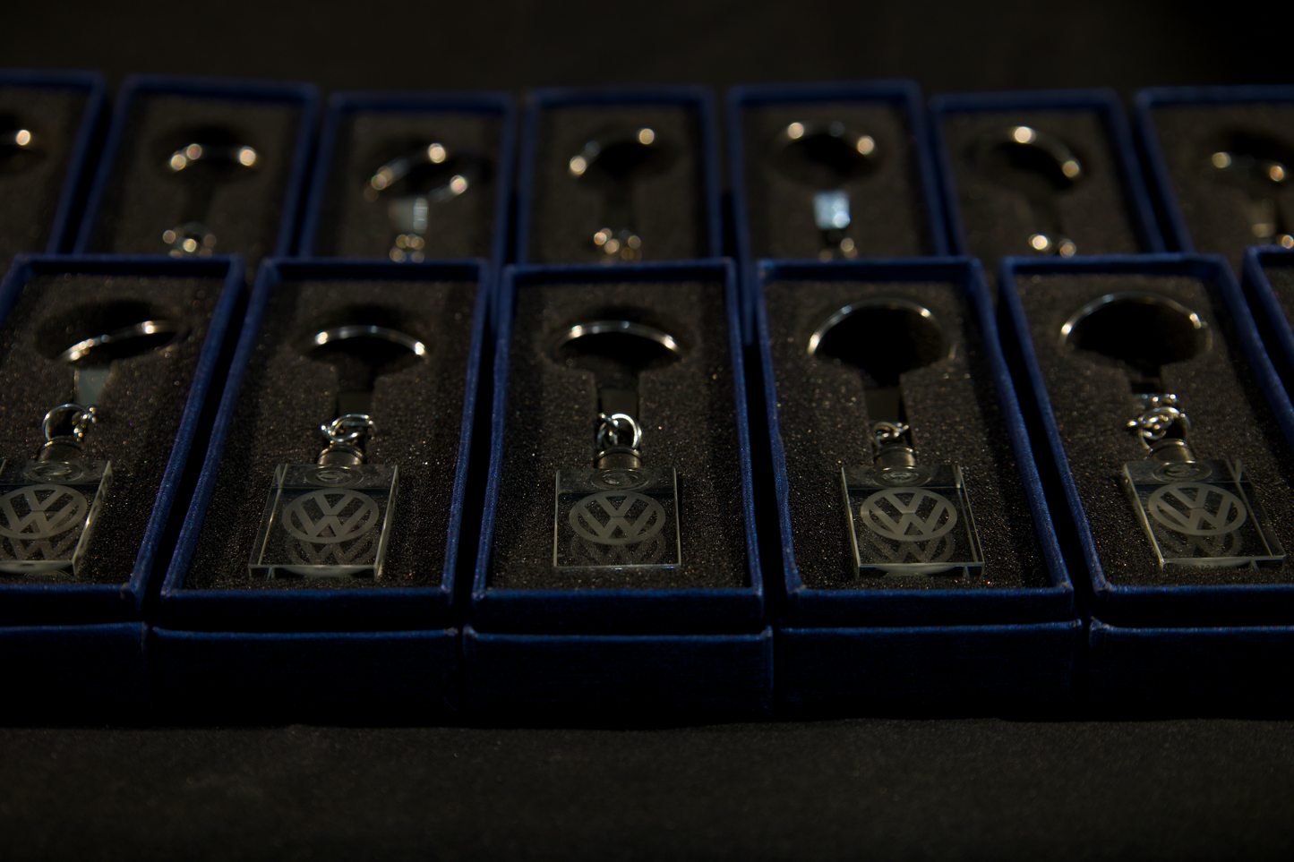 Crystal Keychain with 3D Engraving VALK with your own sail number