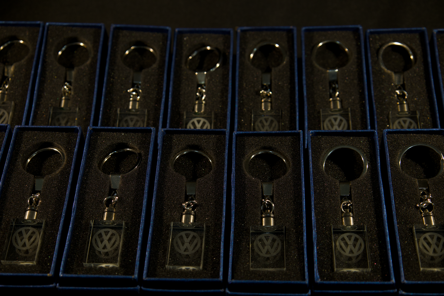 Crystal Keychain with 3D Engraving VALK with your own sail number