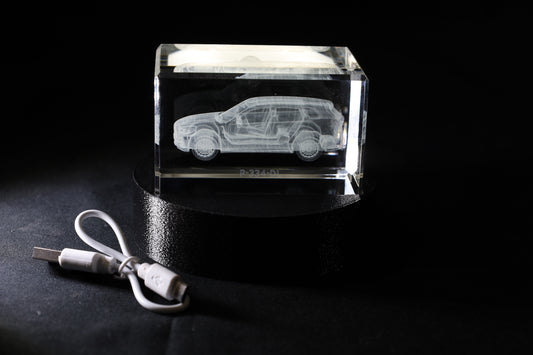 LED Lichtbase Zwart – Perfecte aanvulling voor K9 Kristal LANDSCAPE