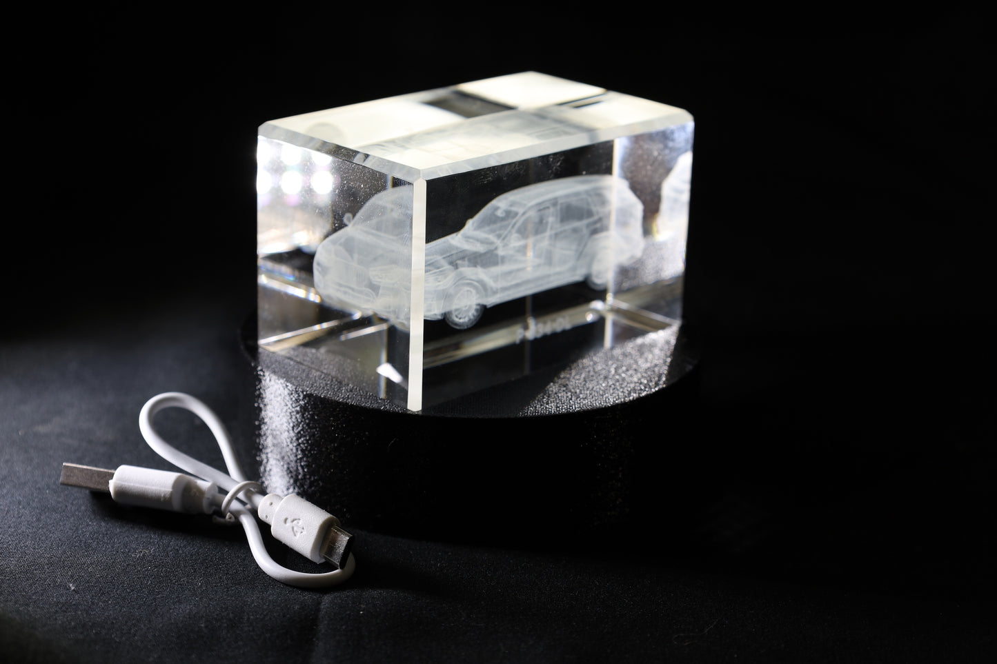 LED Lichtbase Zwart – Perfecte aanvulling voor K9 Kristal LANDSCAPE