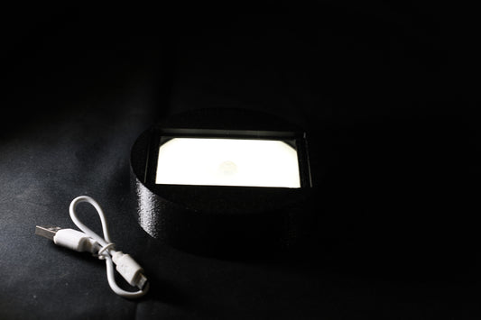 LED Lichtbase Zwart – Perfecte aanvulling voor K9 Kristal LANDSCAPE