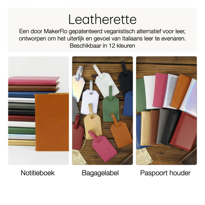 Luxe Reiskofferlabel met Privacyklep Zwart (inclusief 2 kanten graveren!)