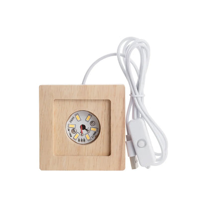 K9 Kristal met Gravure – 50 × 50 × 80 mm