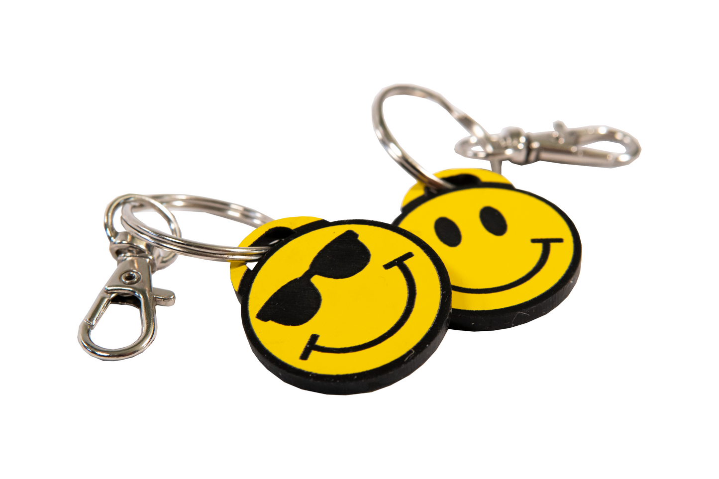 Smiley Sleutelhanger – Draag Geluk Overal Mee! 😊