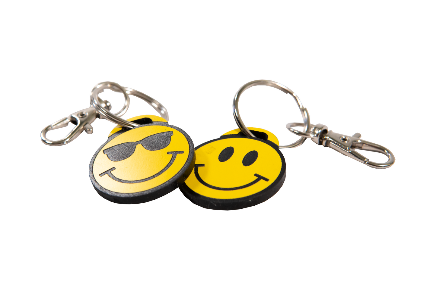 Smiley Sleutelhanger – Draag Geluk Overal Mee! 😊