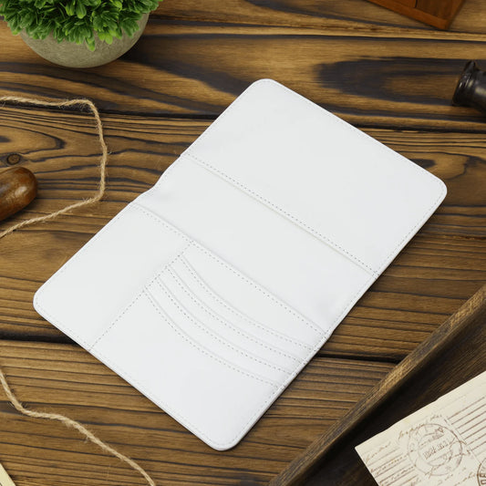 Luxe LaseretteⓇ Paspoorthouder Wit (inclusief graveren!)