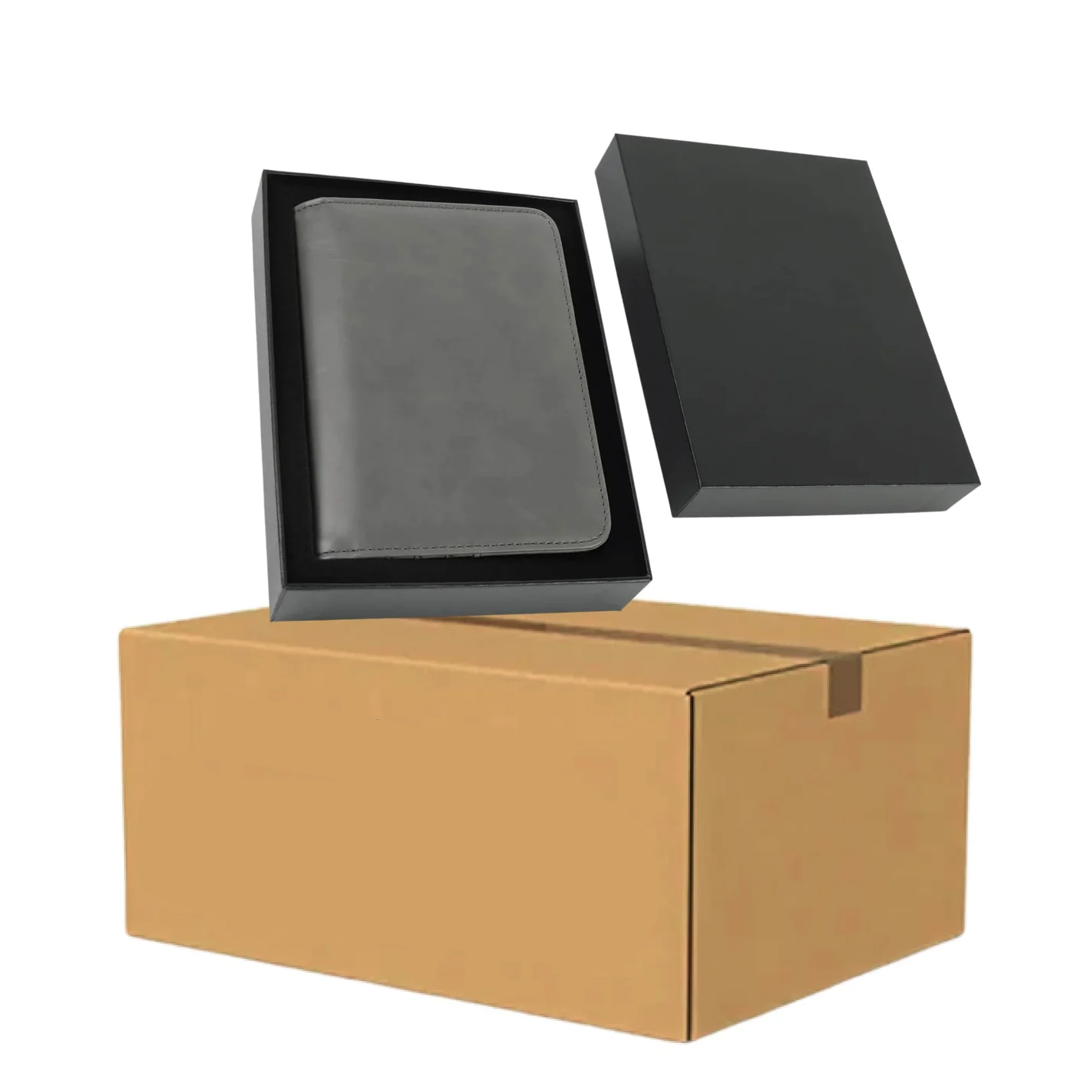 Luxe LaseretteⓇ Paspoorthouder Grijs (inclusief graveren!)