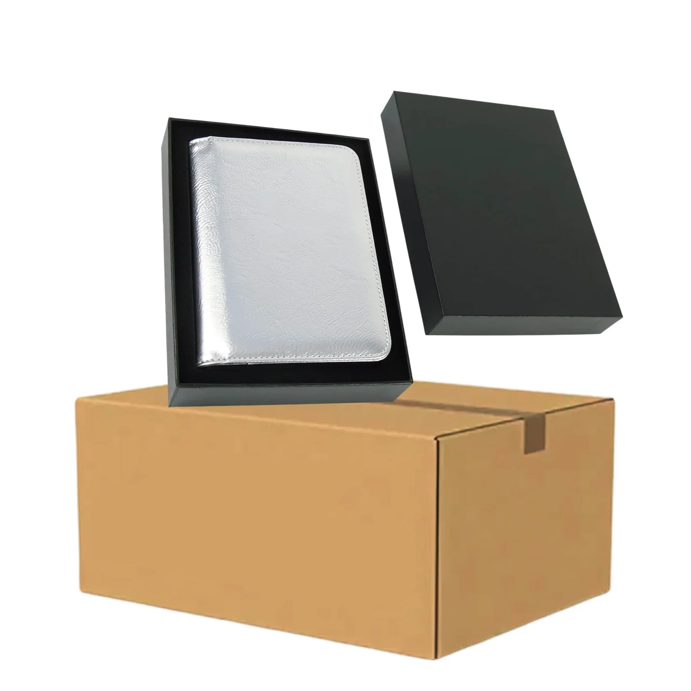 Luxe LaseretteⓇ Paspoorthouder Zilver (inclusief graveren!)