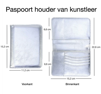 Luxe LaseretteⓇ Paspoorthouder Rood (inclusief graveren!)