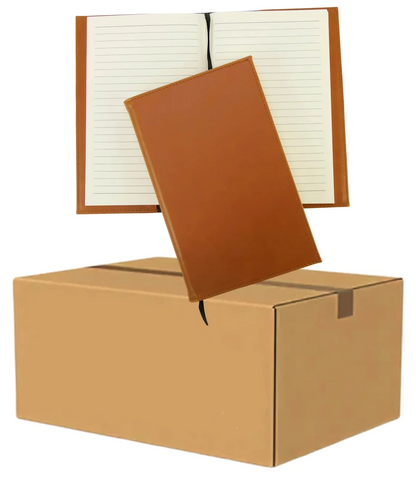 LaseretteⓇ Luxe Notitieboek Rawhide (inclusief graveren naam en logo!)