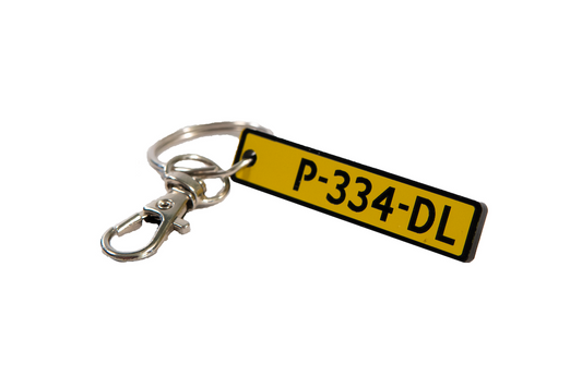 Pop-up Factory Kenteken Sleutelhanger