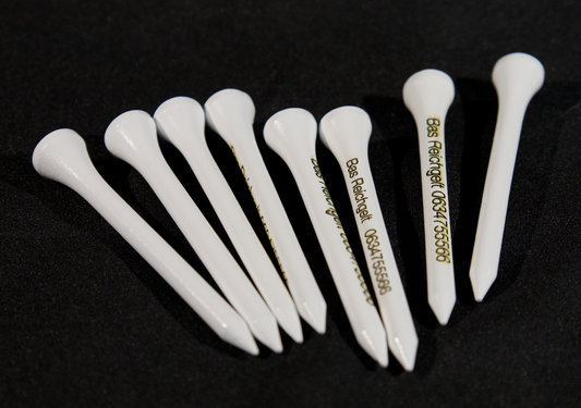 Gepersonaliseerde Golf Tee's, set van 10 Stuks