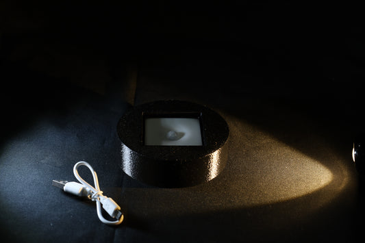 LED Lichtbase Zwart – Perfecte aanvulling voor K9 Kristal VERTICAAL