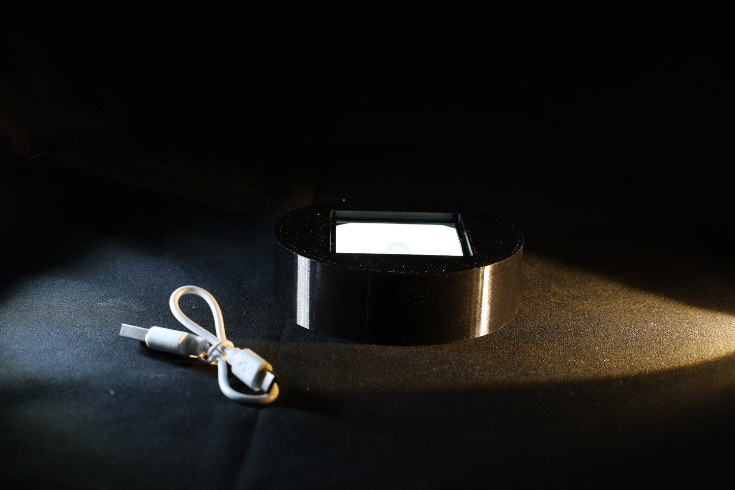 LED Lichtbase Zwart – Perfecte aanvulling voor K9 Kristal VERTICAAL