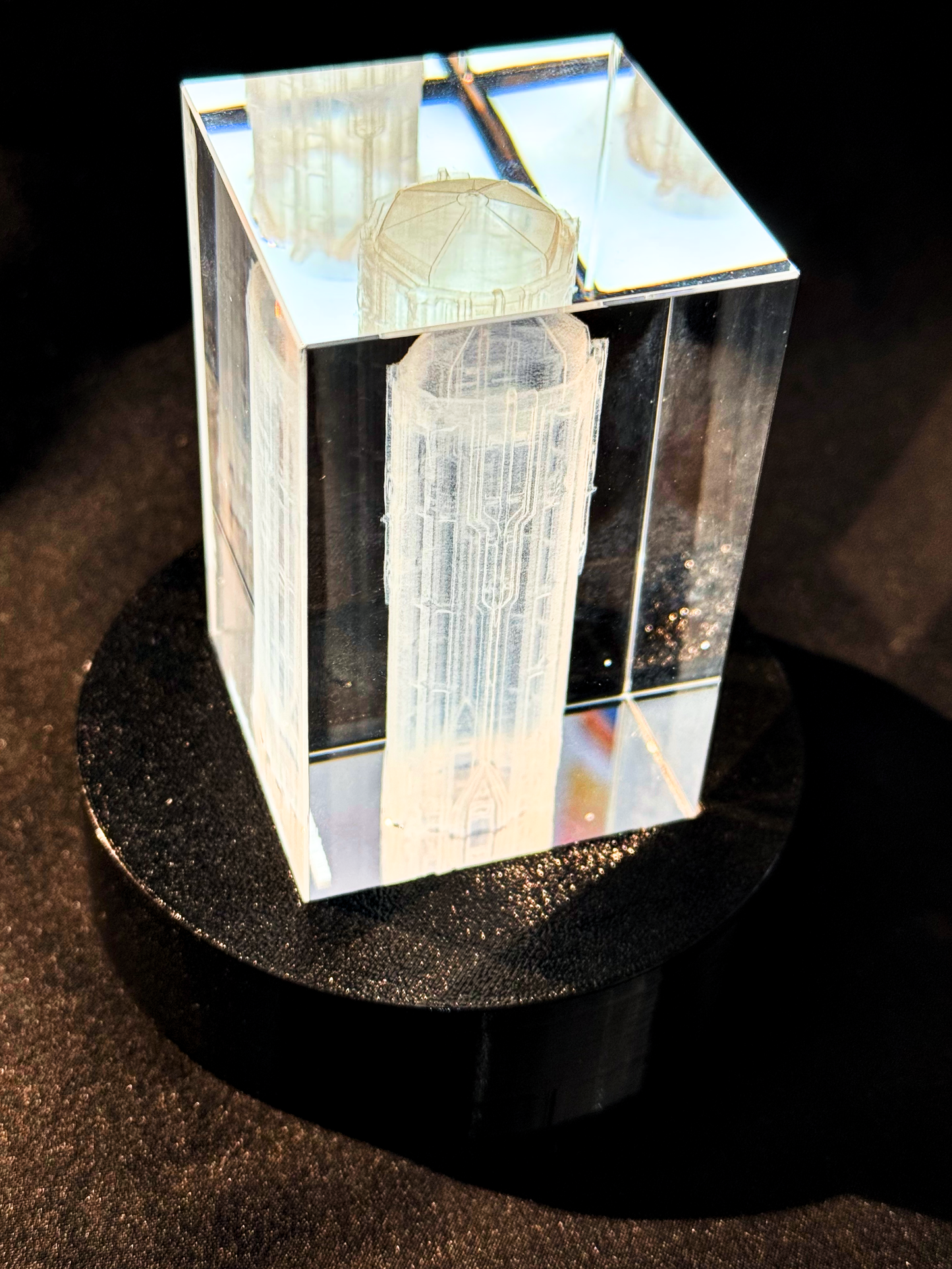 WVA-Startturm aus 3D-Kristall – 50 x 50 x 80 mm
