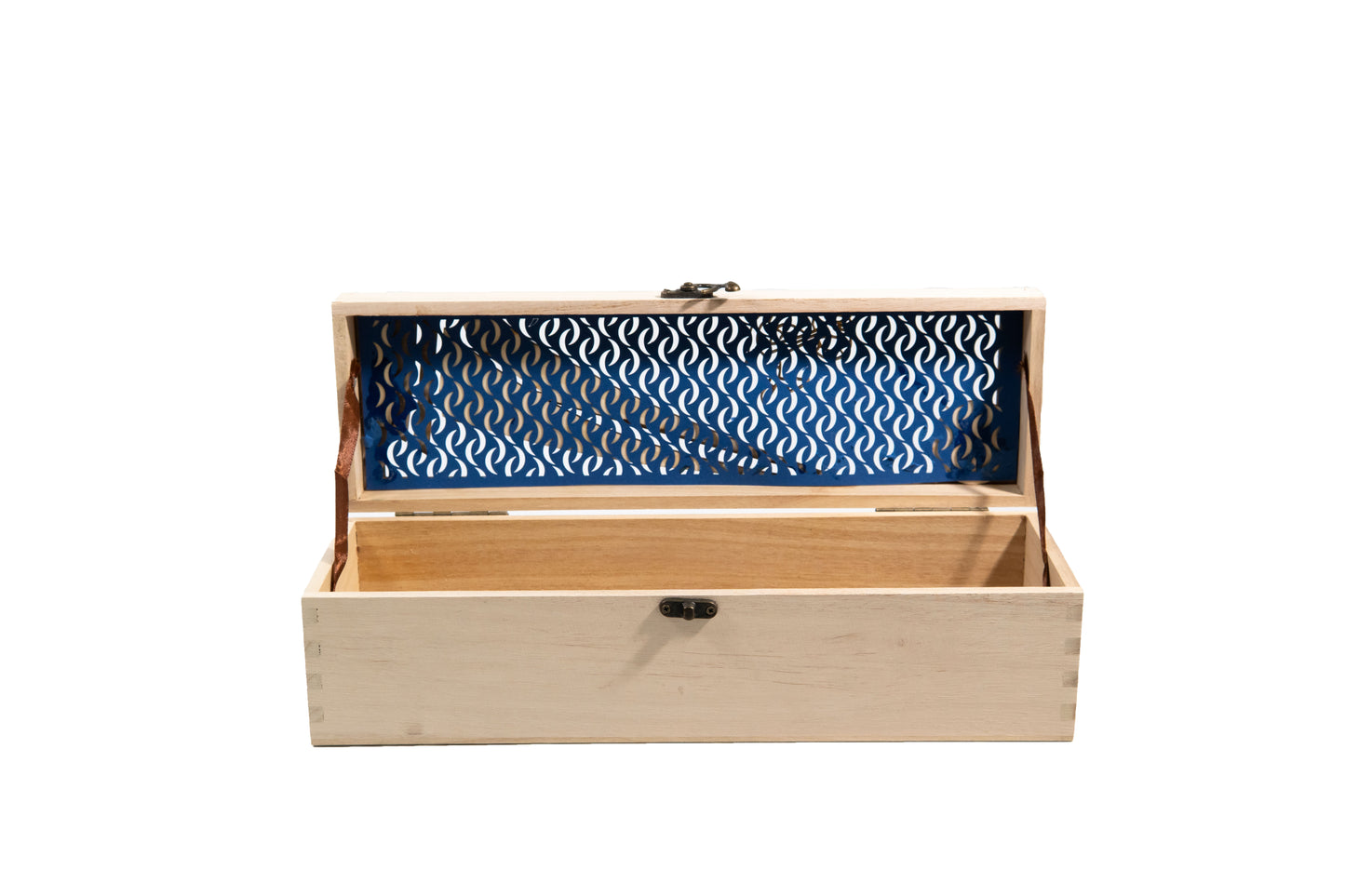 Wijnkistje Zeilboot uitsnede